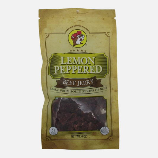 Buc-ee's Lemon Peppered Beef Jerky