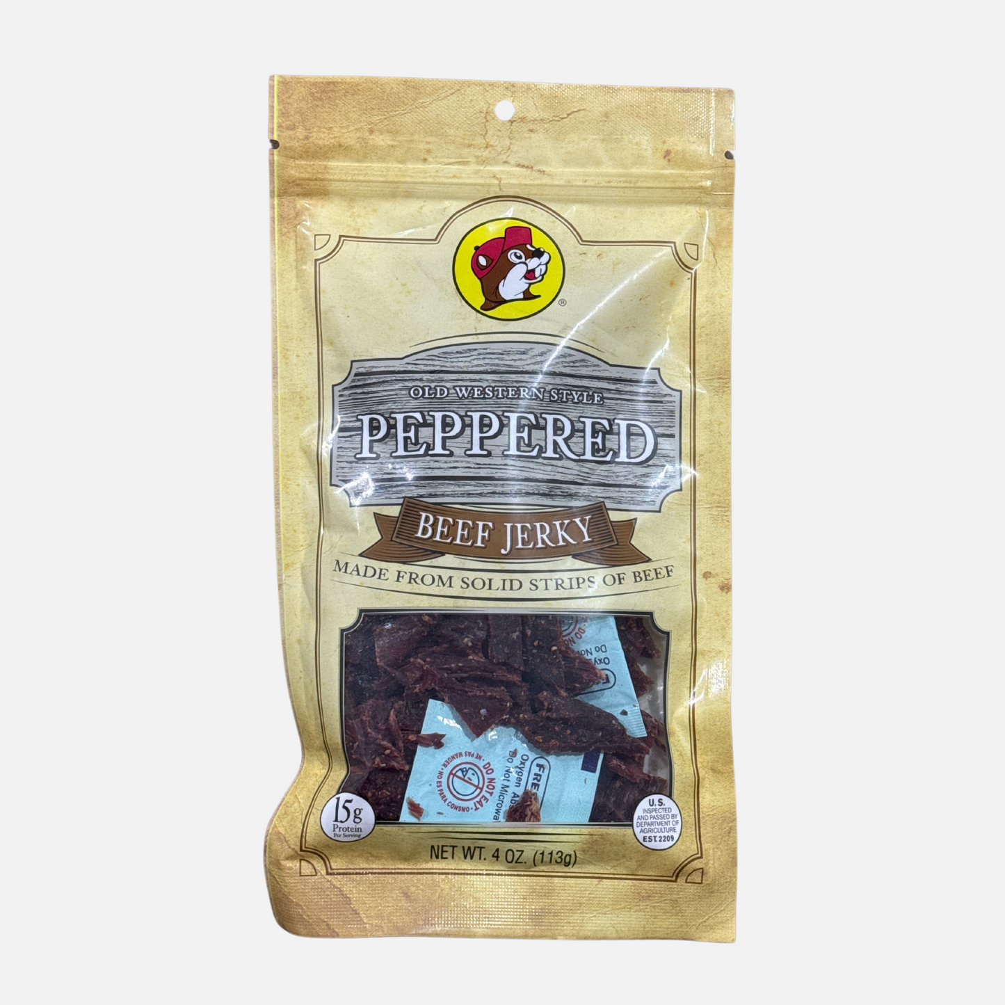 Buc-ee's Old Western Style Peppered Beef Jerky