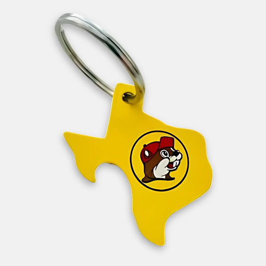 Buc-ee's Yellow Texas Bottle Opener