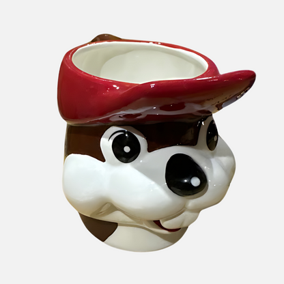 Buc-ee's 3D Beaver Face Coffee Mug - 16oz