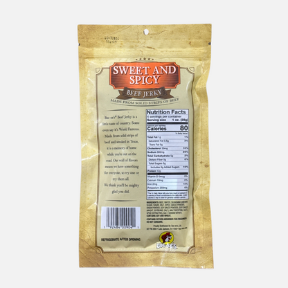 Buc-ee's Sweet and Spicy Beef Jerky