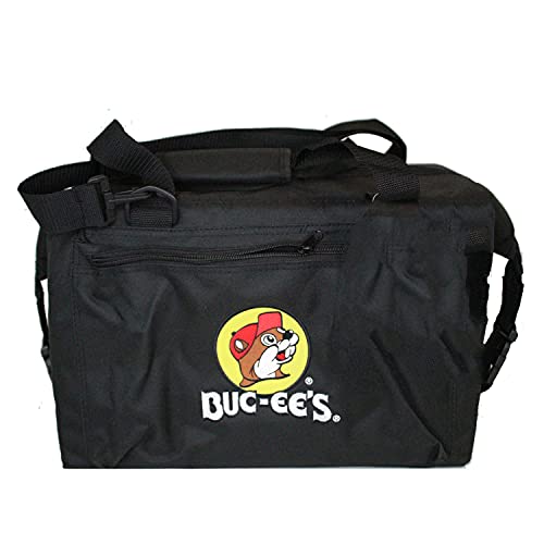 Buc-ee's Black Travelling Leak Proof Cooler Bag 24 Can