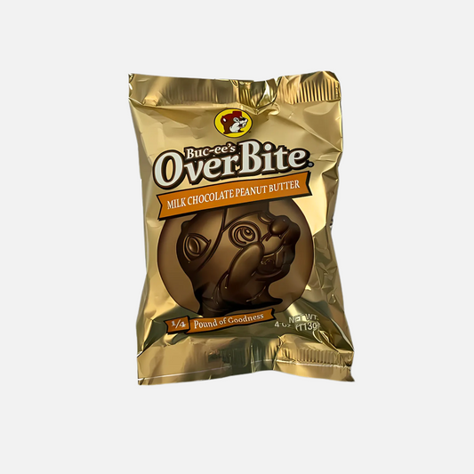 Buc-ee's Overbite Milk Chocolate Peanut Butter 4 oz