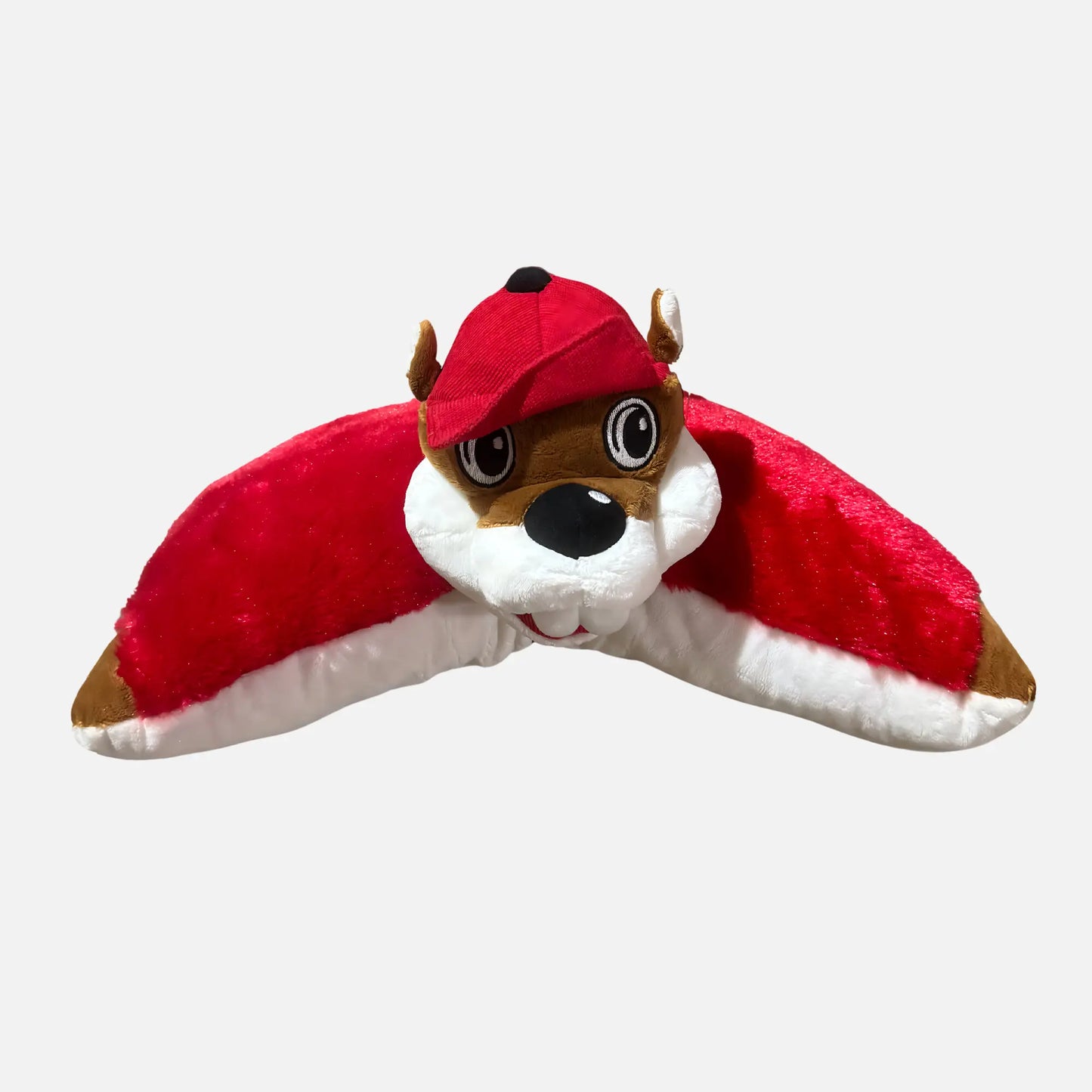 Buc-ee's Red Beaver Pillow Pal - Cozy and Cuddly Bedtime Companion