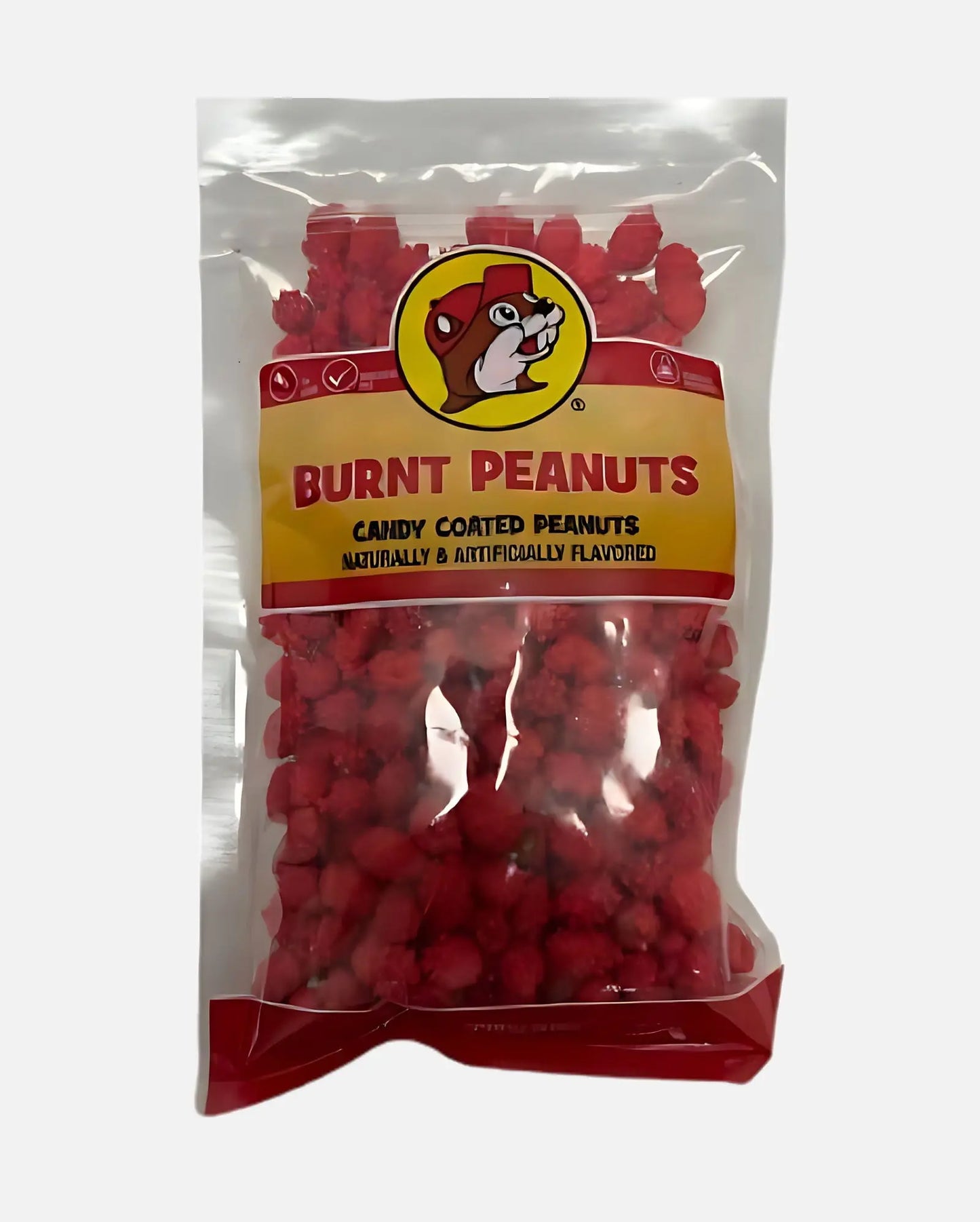 Buc-ee's Burnt Peanuts - Candy Coated Peanuts 12oz resealable bag