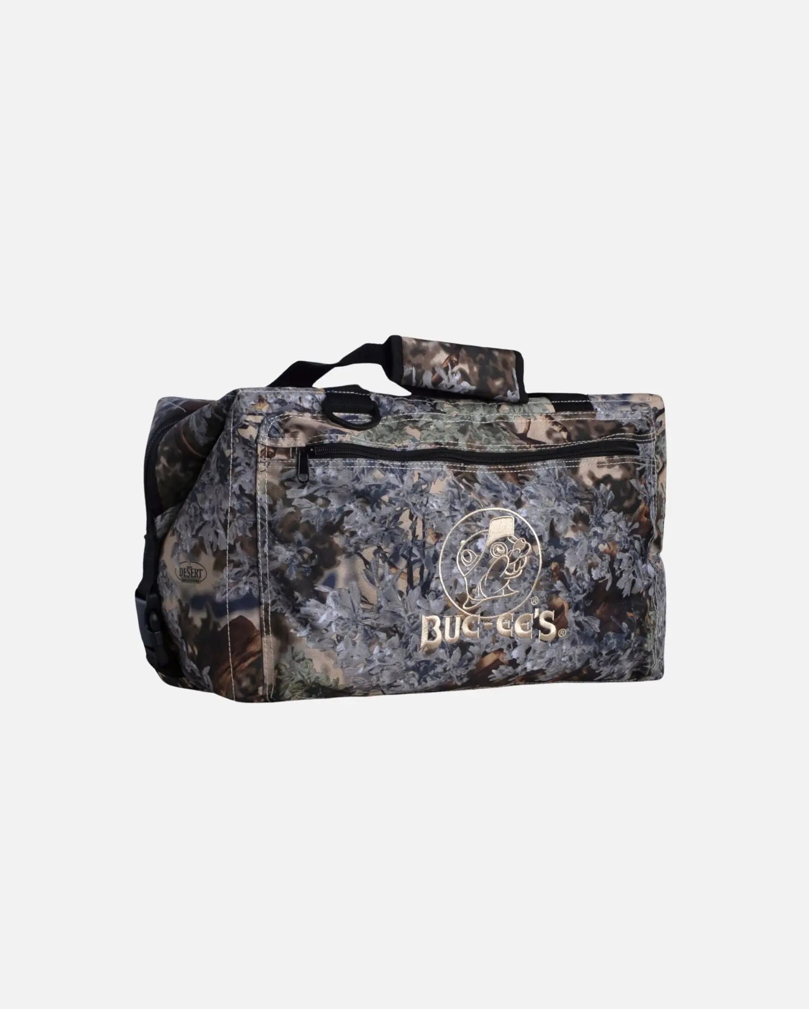 Buc-ee's Camo Cooler Bag, beaver logo 17" x 12" x 9" 24 Can capacity