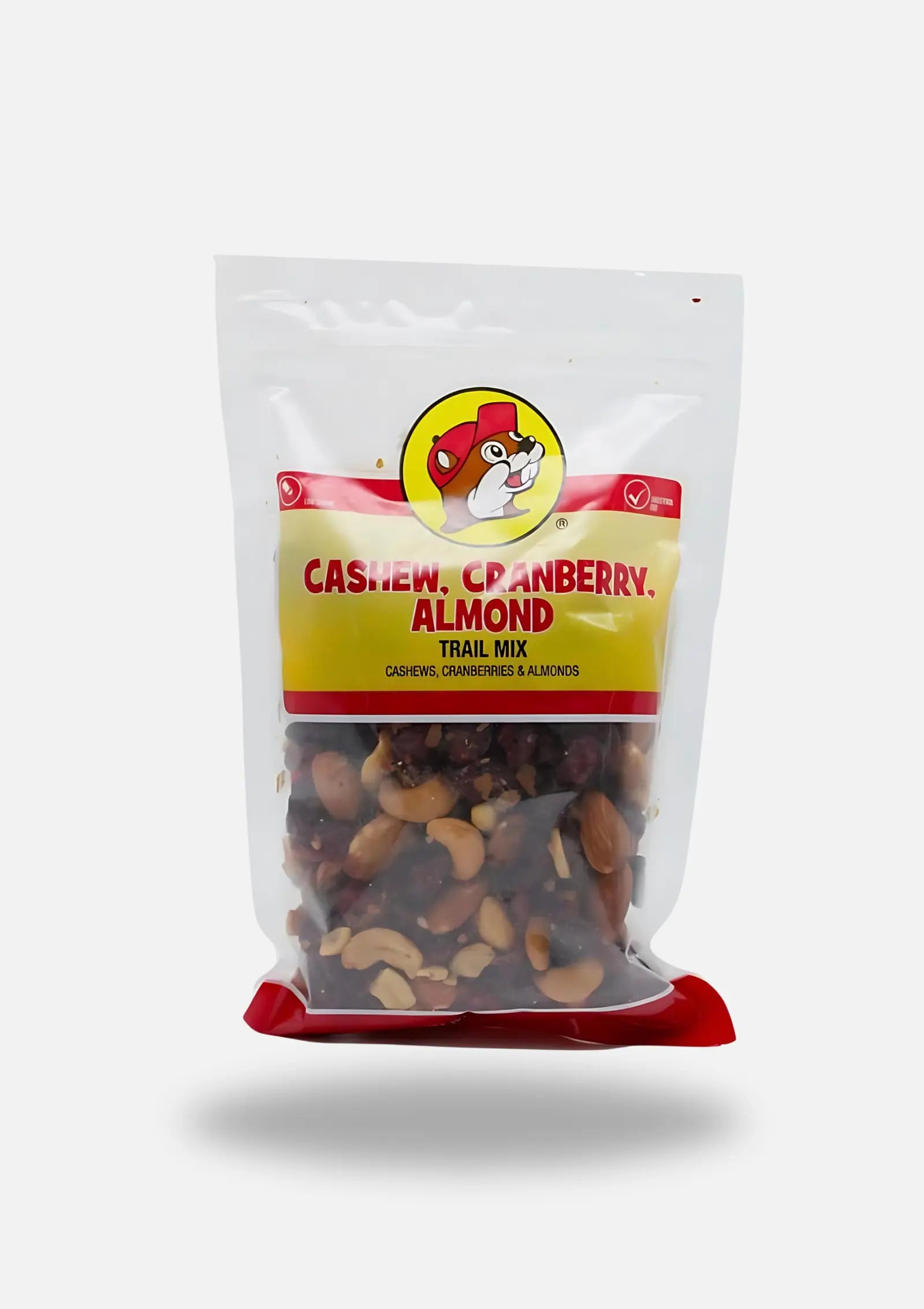 Buc-ee's Cashew, Cranberry and Almond Trail Mix 10oz resealable bag