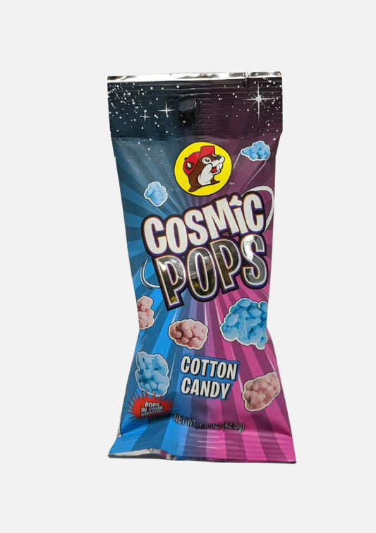 Buc-ee's Cotton Candy Cosmic Pops 1.5oz