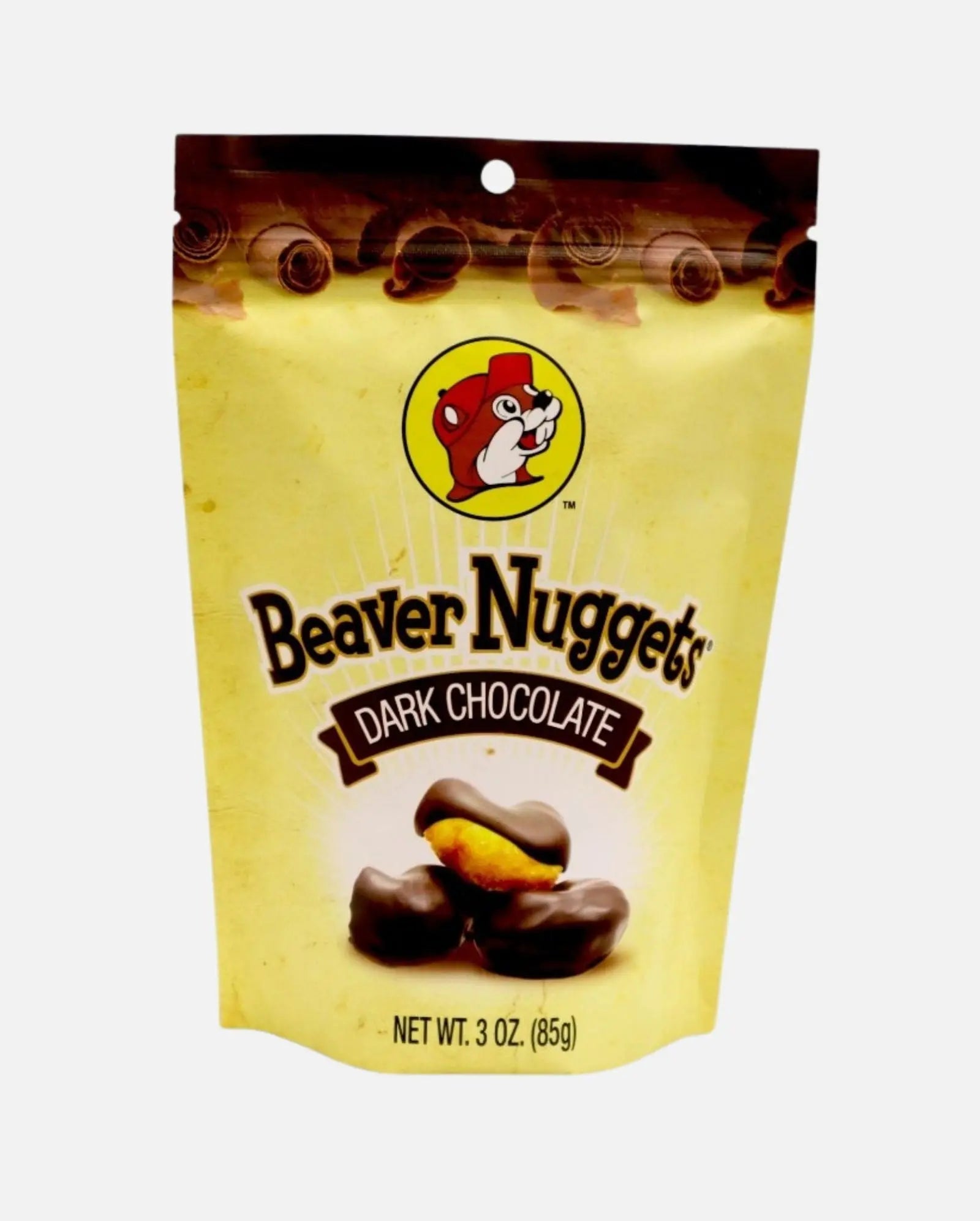 Buc-ee's Dark Chocolate covered Beaver Nuggets 3oz - Pack of 2