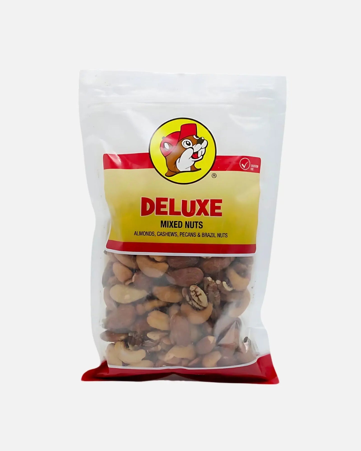 Buc-ee's Deluxe Mixed Nuts: Almonds, Cashews, Pecans and Brazil Nuts 10oz bag