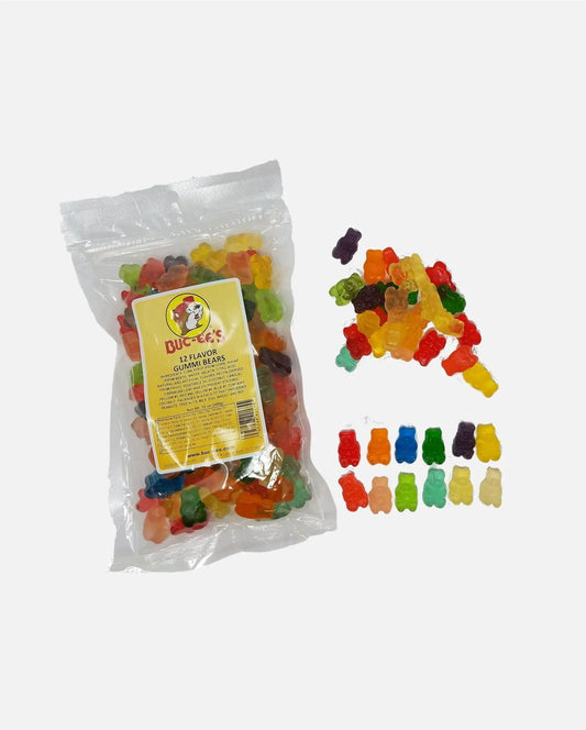 Buc-ee's Gummy Bears - 12 Flavors 12oz resealable bag