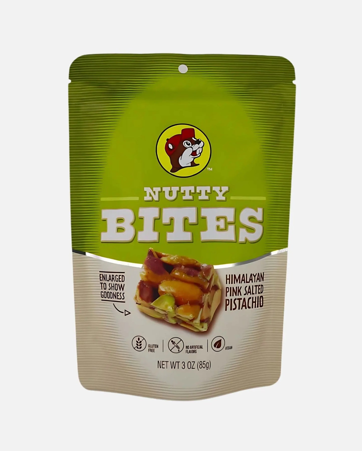 Buc-ee's Himalayan Pink Salted Pistachio Nutty Bites 4oz