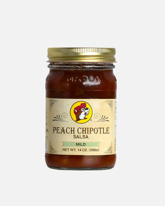 Buc-ee's Peach Chipotle Texas Salsa - Mild Hot 14oz jar