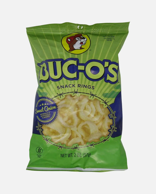 Buc-ee's Buc-Os: Sweet Onion Snack Rings 2oz bag