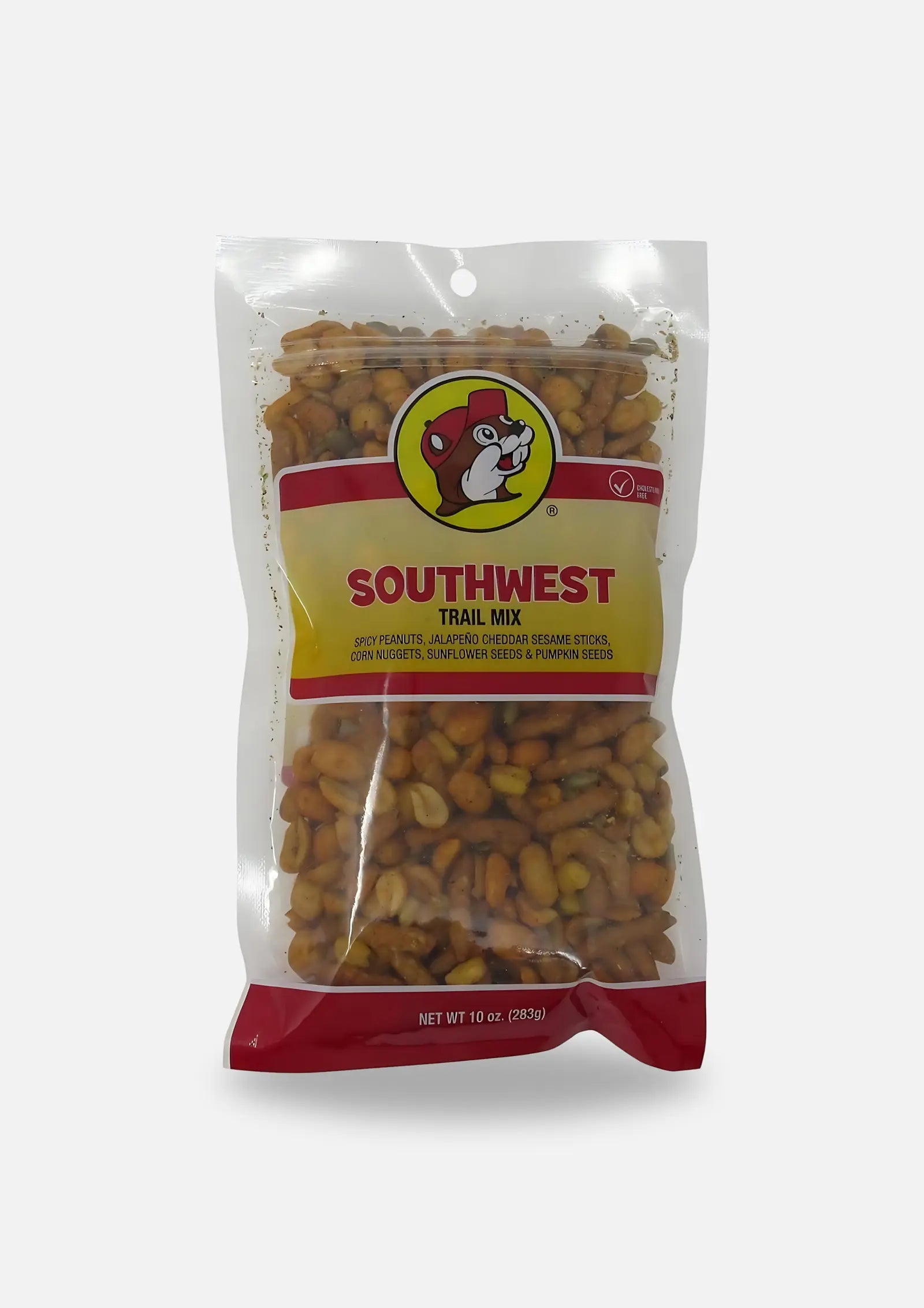 Buc-ee's Southwest Trail Mix: Spicy Peanuts, Jalapeño Cheddar Sesame Sticks, Corn Nuggets, Sunflower Seeds and Pumpkin Seeds 10oz