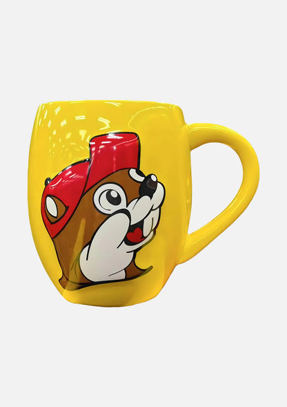 Buc-ee's Yellow Beaver Believer Coffee Mug