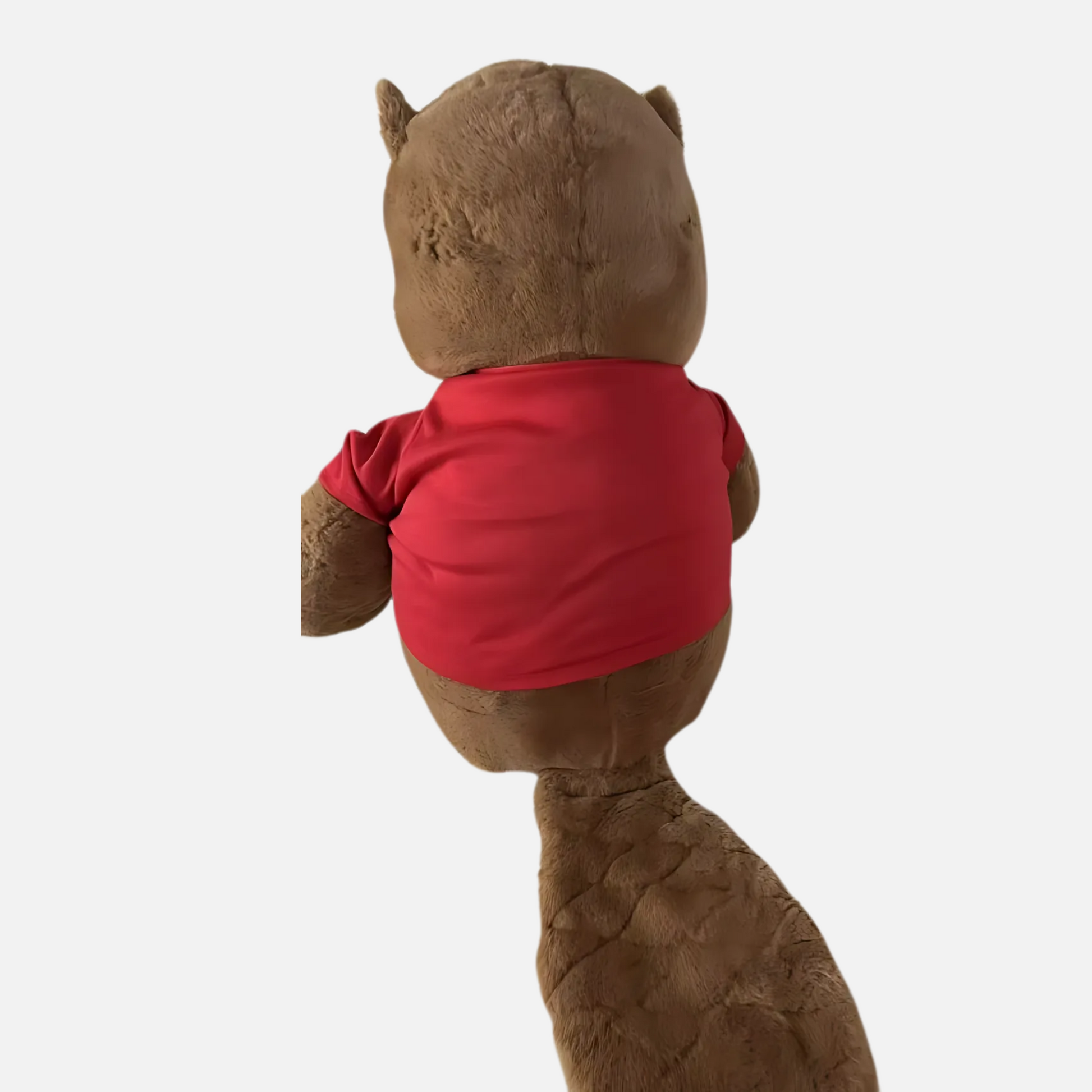 Buc-ee's Large Stuffed Beaver 27" back details