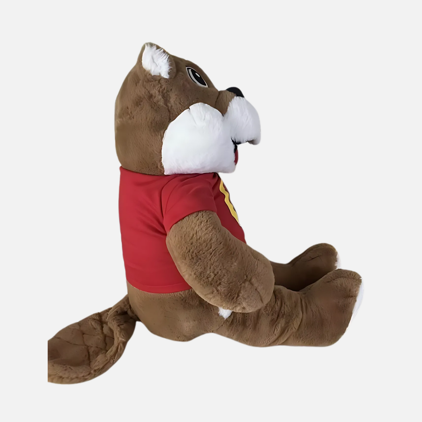 Buc-ee's Large Stuffed Beaver 27" side view