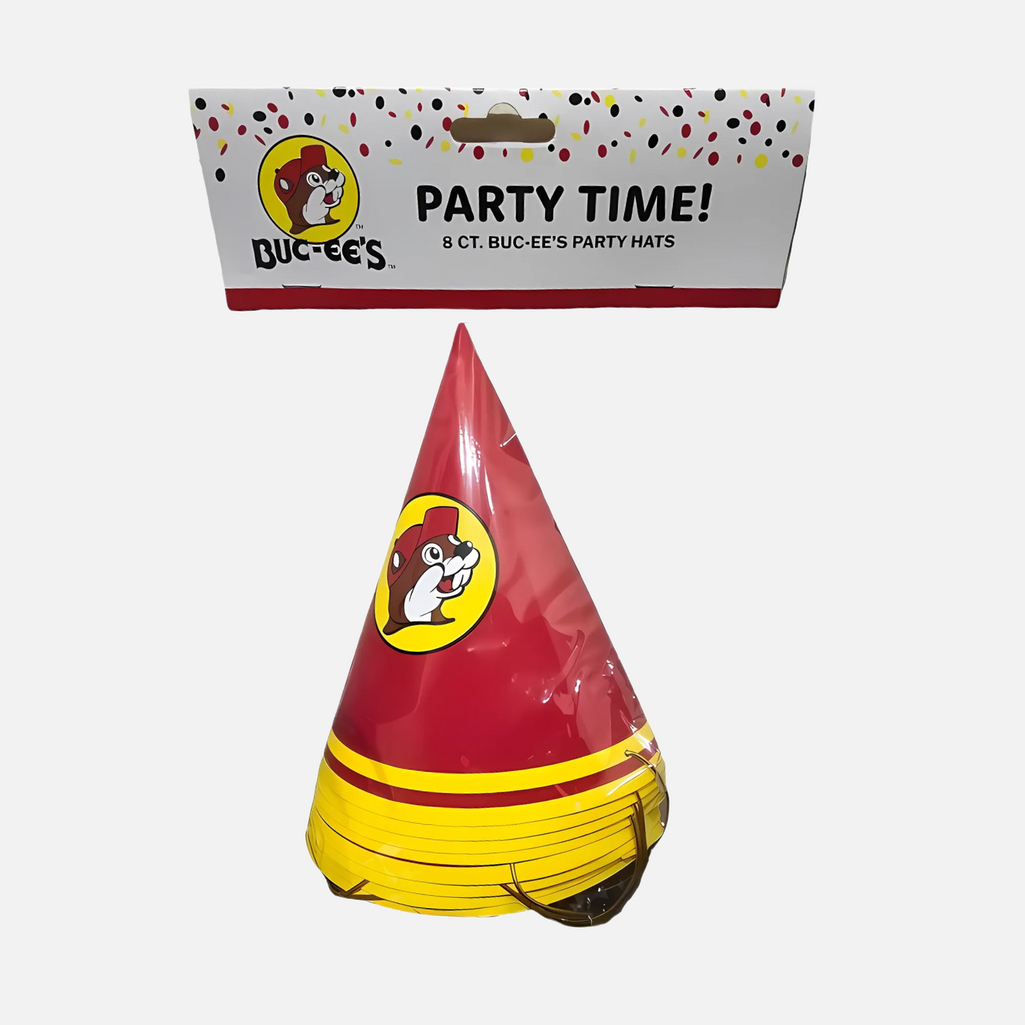 Buc-ee's Party Hats 8 pack