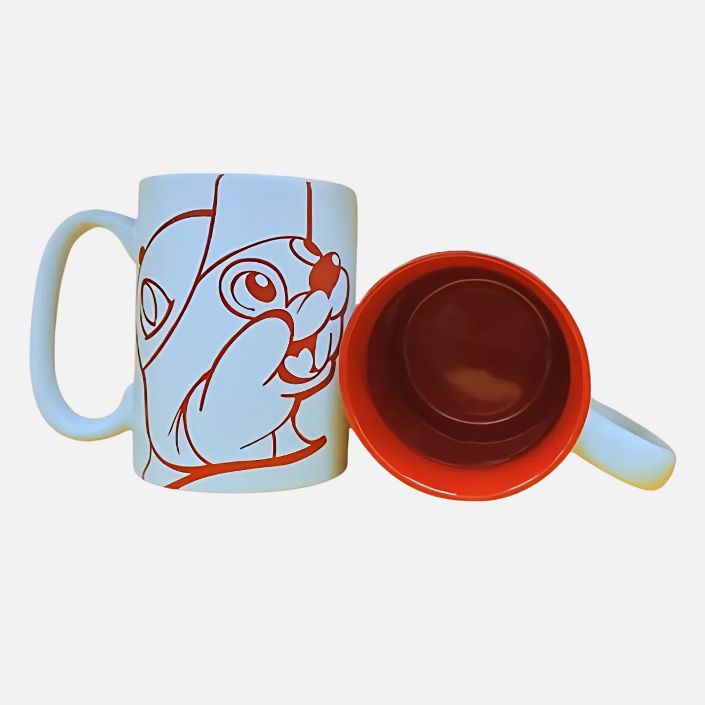 Buc-ee's Red Beaver Etched Coffee Mug